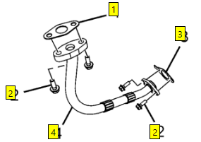 SAFARI - TELCOLINE - XENON : TURBO 2.2 DICOR GARRET - MANICOTTO RITORNO - COD-V0077