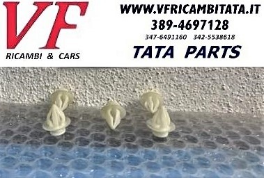 PER TUTTE LE AUTO TATA : PANNELLO PORTIERA - CLIPS FERMO PLASTICA - COD-U0036-MC10