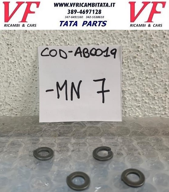 PER TUTTE LE AUTO TATA : RONDELLA A MOLLA - COD-AB0019-MN7