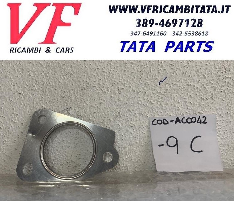 SAFARI - TELCOLINE - XENON : GUARNIZIONE INGRESSO TURBO GARRET 2.2 DICOR - COD-AC0042-9C