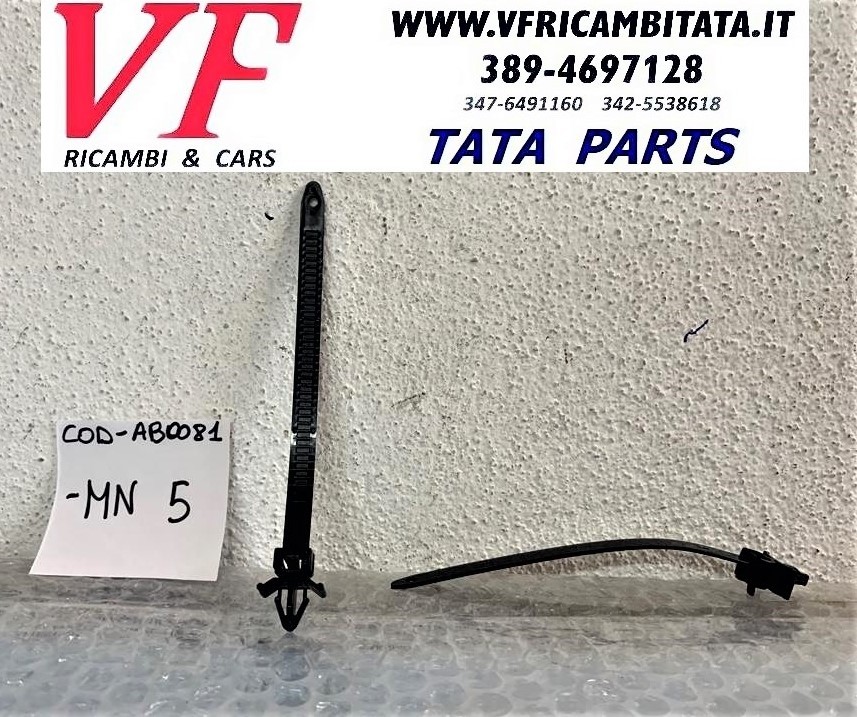 PER TUTTE LE AUTO TATA : FASCETTE CABLAGGI - COD-AB0081-MN5