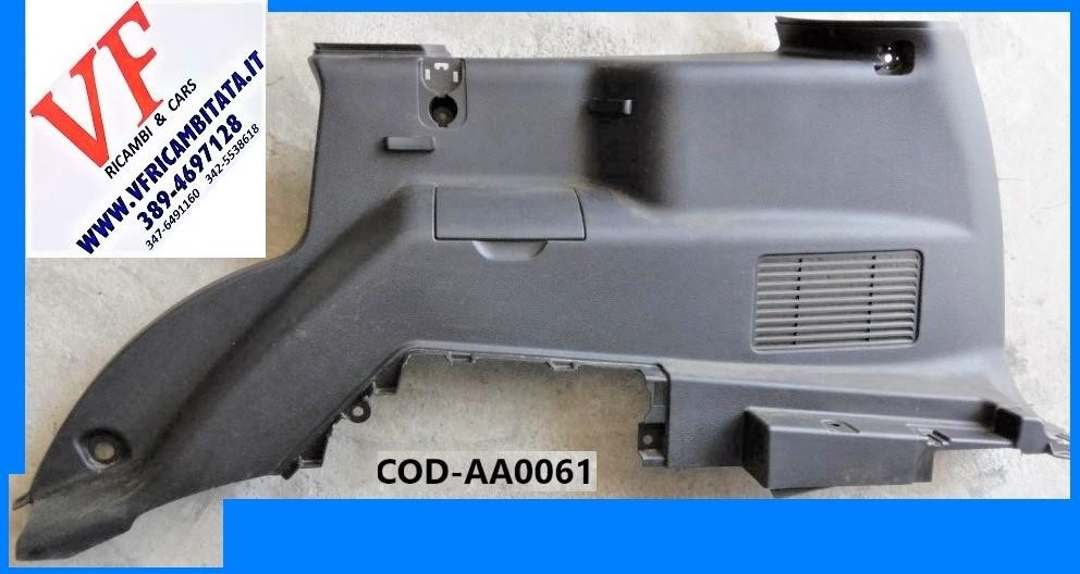 TATA ARIA : VANO BAGAGLI - CARTER LATERALI - COD-AA0061-REV - COD-AA0062-REV
