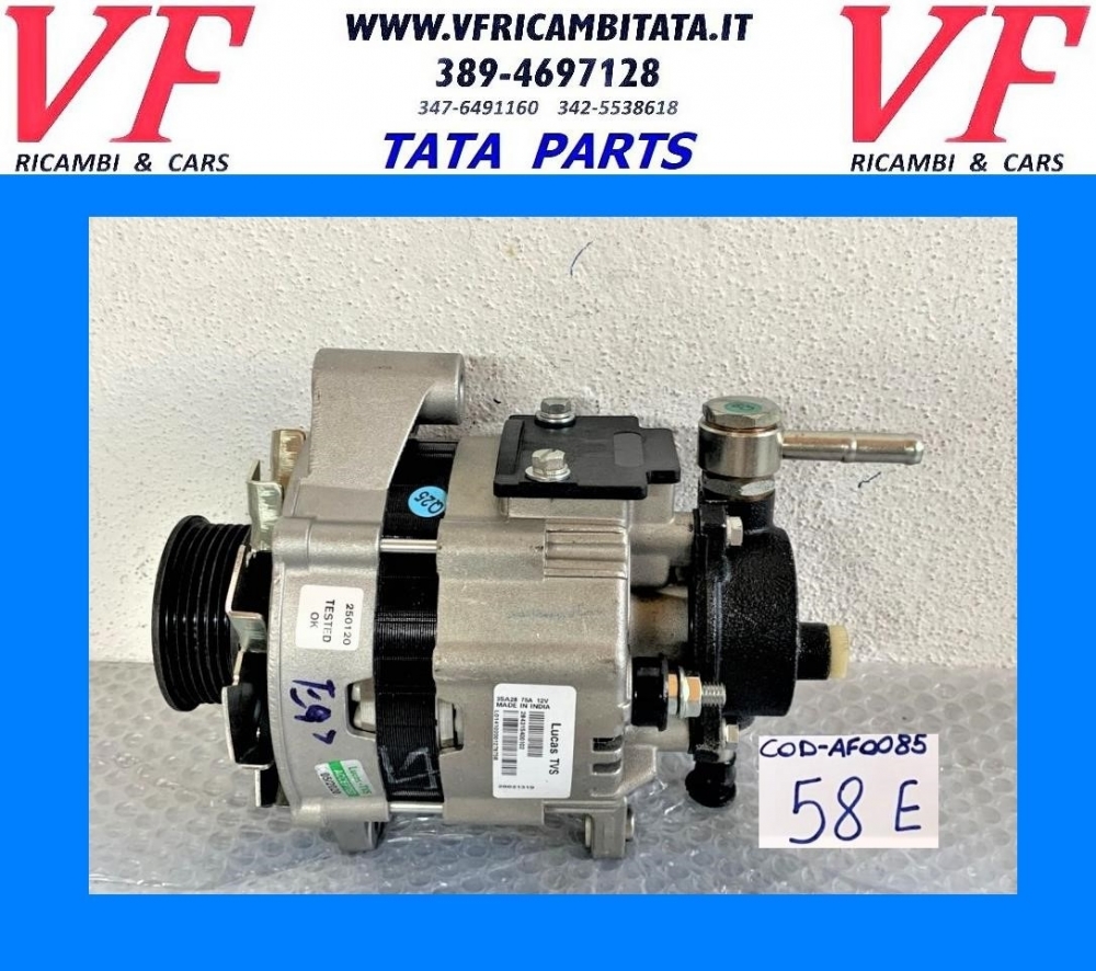 SAFARI - TELCOLINE - XENON : ALTERNATORE 2.0 TD - COD-AF0085-58E