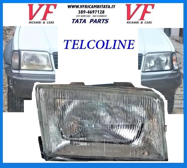 SAFARI - TELCOLINE - XENON : FARO ANTERIORE DX SX - COD-P0081-51B-TRV174