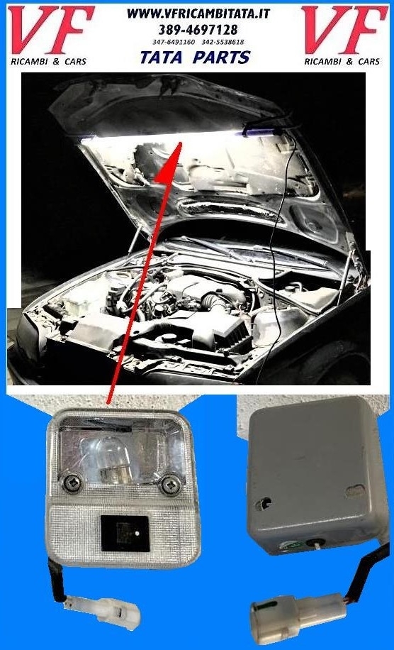 SAFARI - TELCOLINE - XENON : PLAFONIERA VANO MOTORE - COD-IGN-18