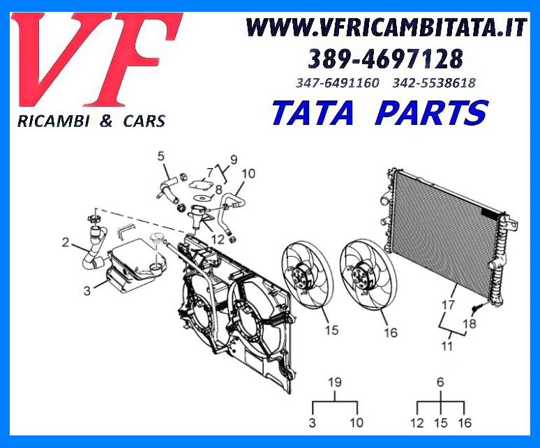 SAFARI - TELCOLINE - XENON : GRUPPO RISCALDATORE COMPLETO - COD-Z0003-TRV80