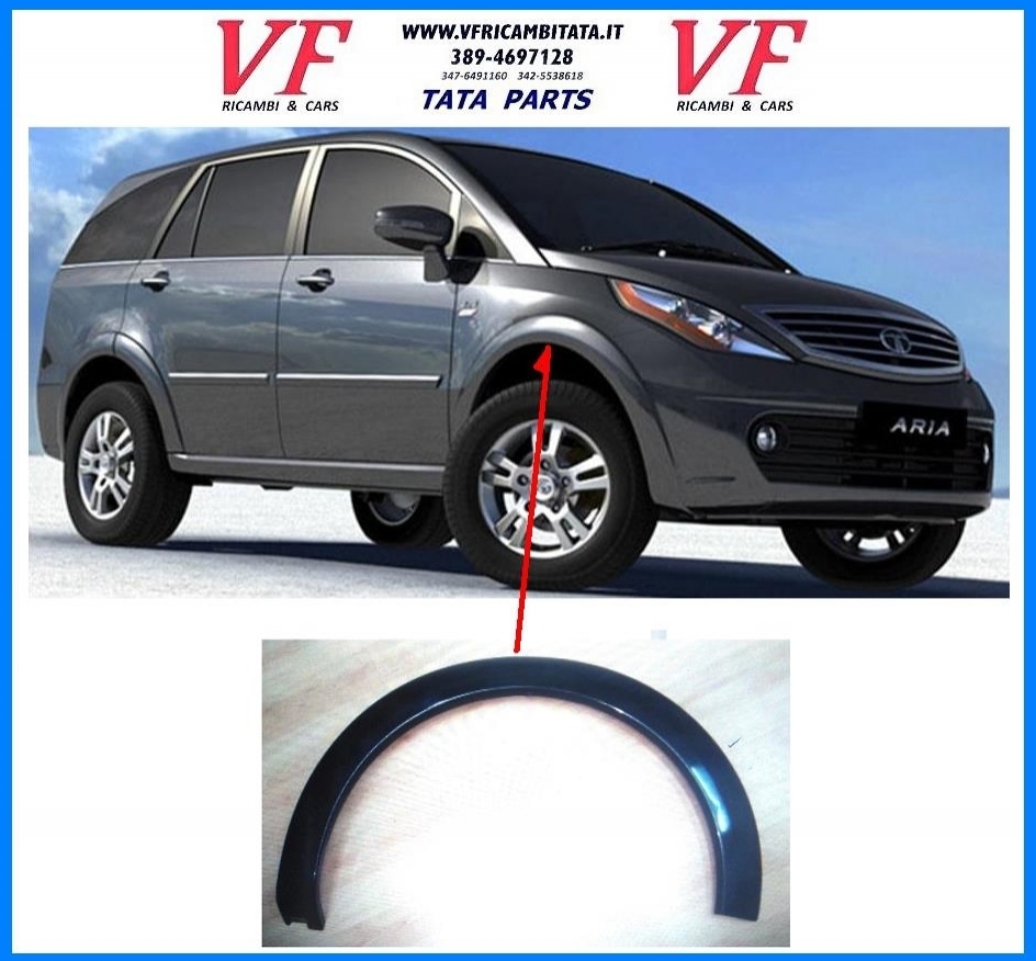 TATA ARIA : PARAFANGO - ARCO RUOTA ANTERIORE DX SX - COD-AL0035-60A