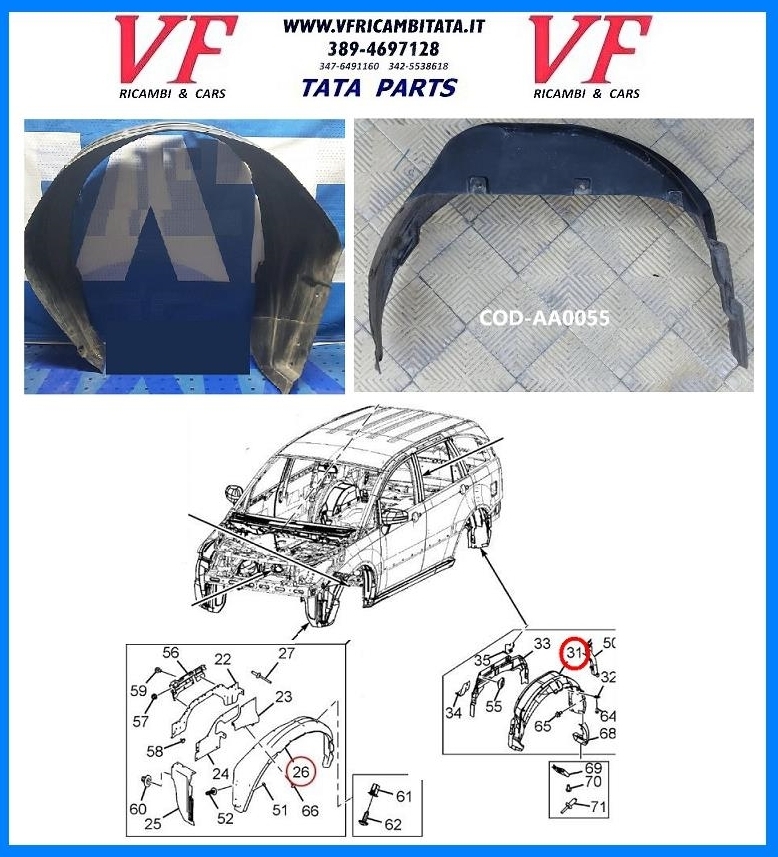 TATA ARIA : LOCARO PASSARUOTA - COD-AA0055