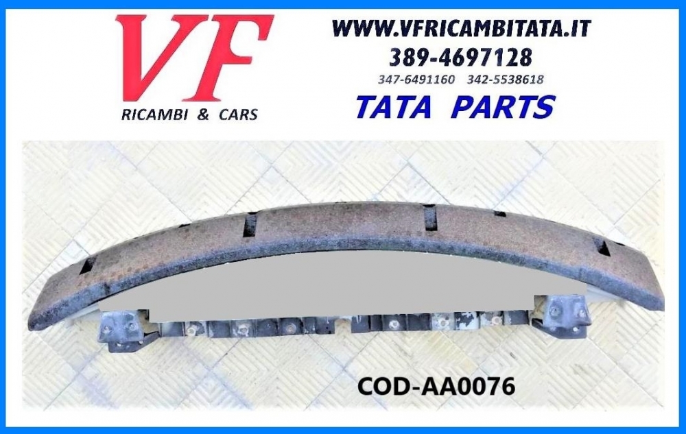 TATA ARIA : PARAURTI ANTERIORE - SUPPORTO MORBIDO - COD-AA0076