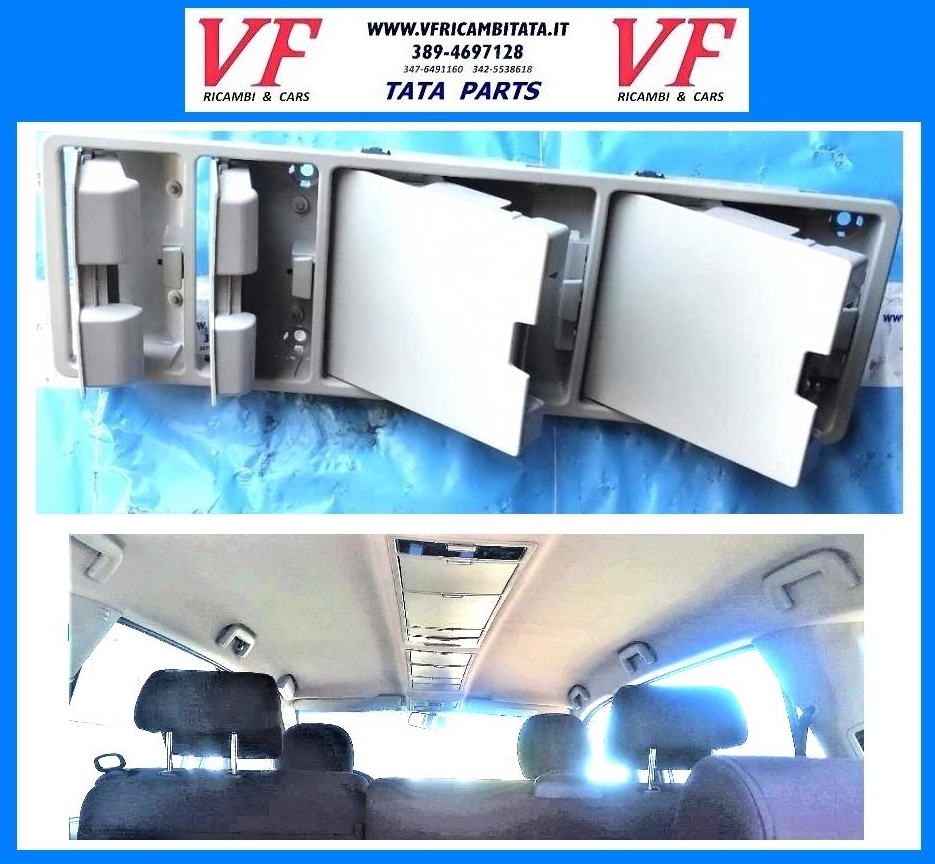 TATA ARIA : PLAFONIERA CENTRALE PORTA OGGETTI - COD-AA0008-REV