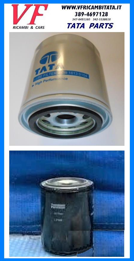 TATA ARIA : FILTRO OLIO - COD-B0072-8C