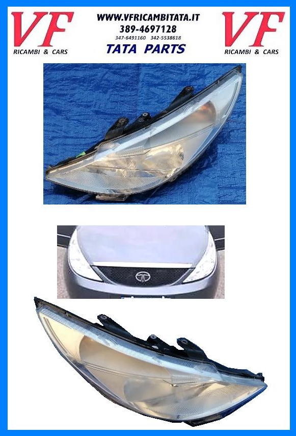 TATA VISTA : FARO ANTERIORE DX SX - COD-Q0071-TRV192