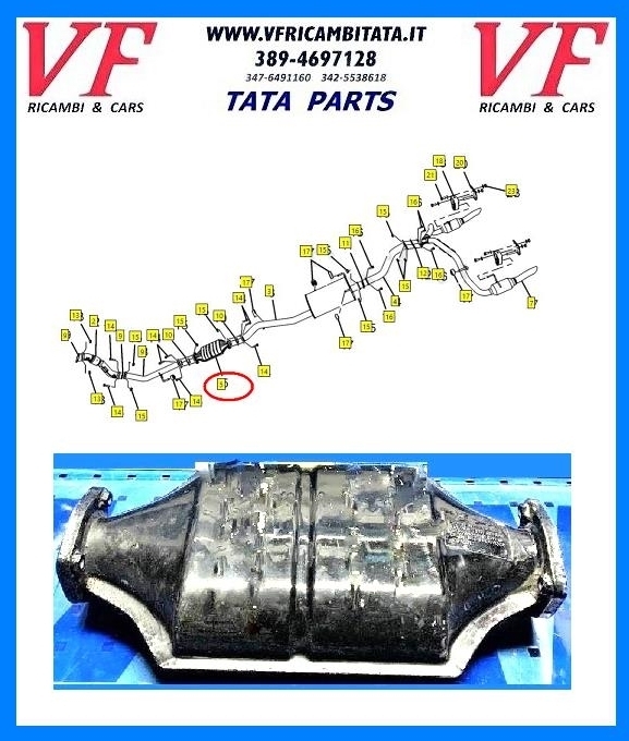 TATA ARIA : CATALIZZATORE - COD-I0072-23C