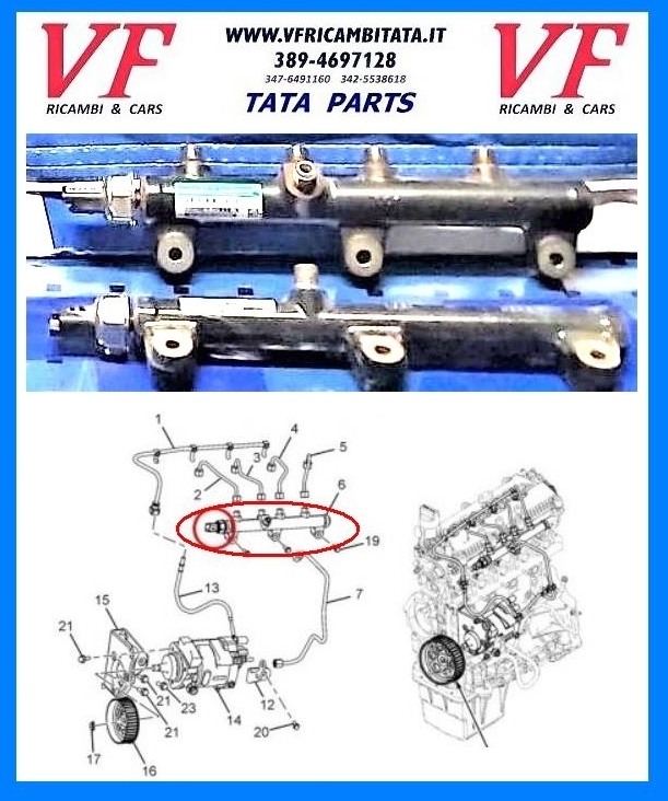 TATA ARIA : COMMON RAIL - COD-AA0014