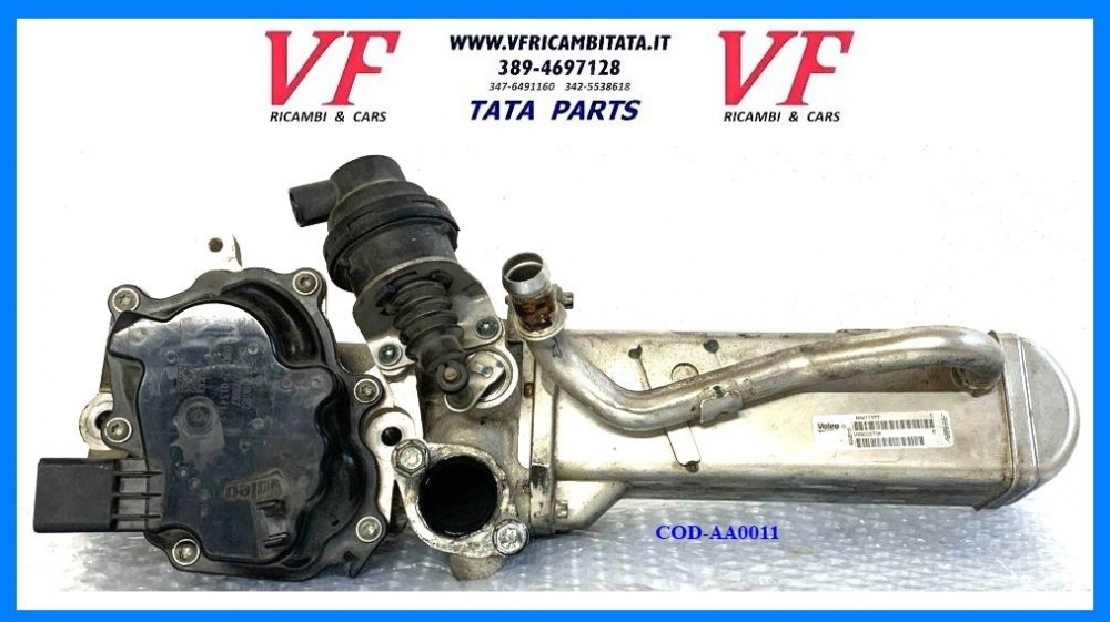 TATA ARIA : EGR - MODULO RAFFREDDATORE CON VALVOLA E BY-PASS - COD-AA0011-REV (VER)