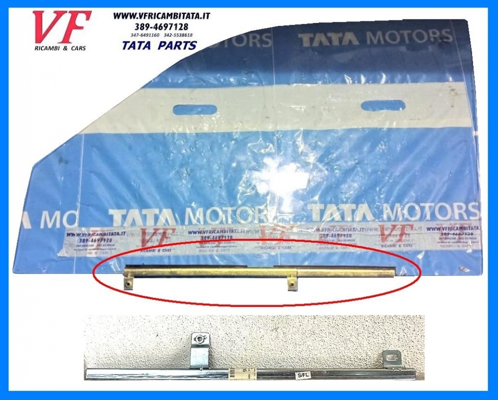 SAFARI - TELCOLINE - XENON : ALZAVETRO - BARRA SUPPORTO INFERIORE - COD-AB0054-36B