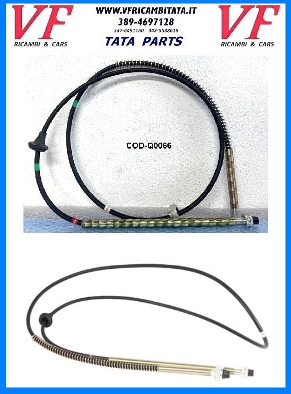 SAFARI - TELCOLINE - XENON : CAVO TACHIMETRO CONTA KM  - COD-BG0038-44B