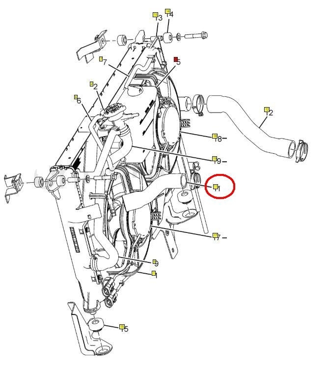 SAFARI - TELCOLINE - XENON : MANICOTTO DA RADIATORE A VASCHETTA ESPANSIONE - COD-J0025