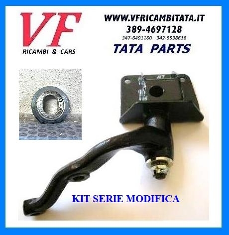 SAFARI - TELCOLINE - XENON : PIASTRA RINVIO STERZO - KIT COMPLETO - COD-I0030-16B COD-P0049-15B