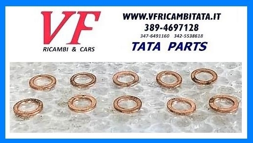 SAFARI - TELCOLINE - XENON : SCATOLA STERZO - KIT RONDELLE RAME - COD-AF0092-60D-TRV28