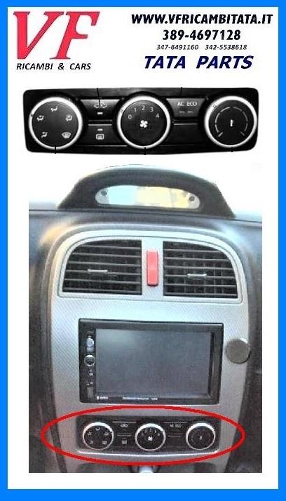 SAFARI - TELCOLINE - XENON : PANNELLO CONTROLLO A/C - COD-H0064-26D