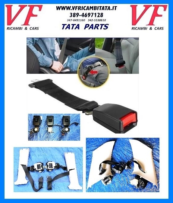 TATA VISTA : CINTURE SICUREZZA - COD-AH0053-REV COD-AG0076-REV COD-AG0051-REV