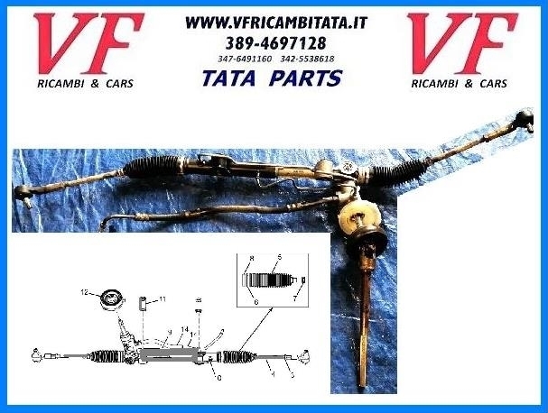 TATA VISTA : SCATOLA STERZO COMPLETA - COD-AH0003-REV