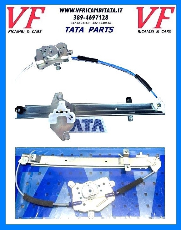 TATA VISTA : ALZAVETRO DX SX - GUIDA E CAVO - COD-G0004-26A