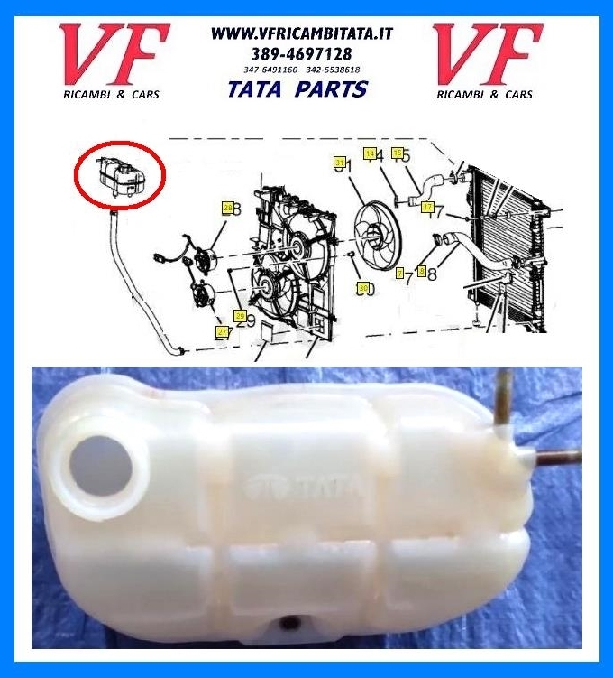 TATA ARIA : VASCHETTA RECUPERO LIQUIDO - COD-AA0032