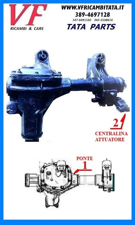 TATA ARIA : PONTE ANTERIORE - COD-VSF0033-REV