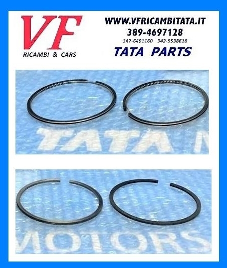 INDICA - INDIGO : PISTONE - SERIE FASCE ELASTICHE - COD-C0038-TRV64