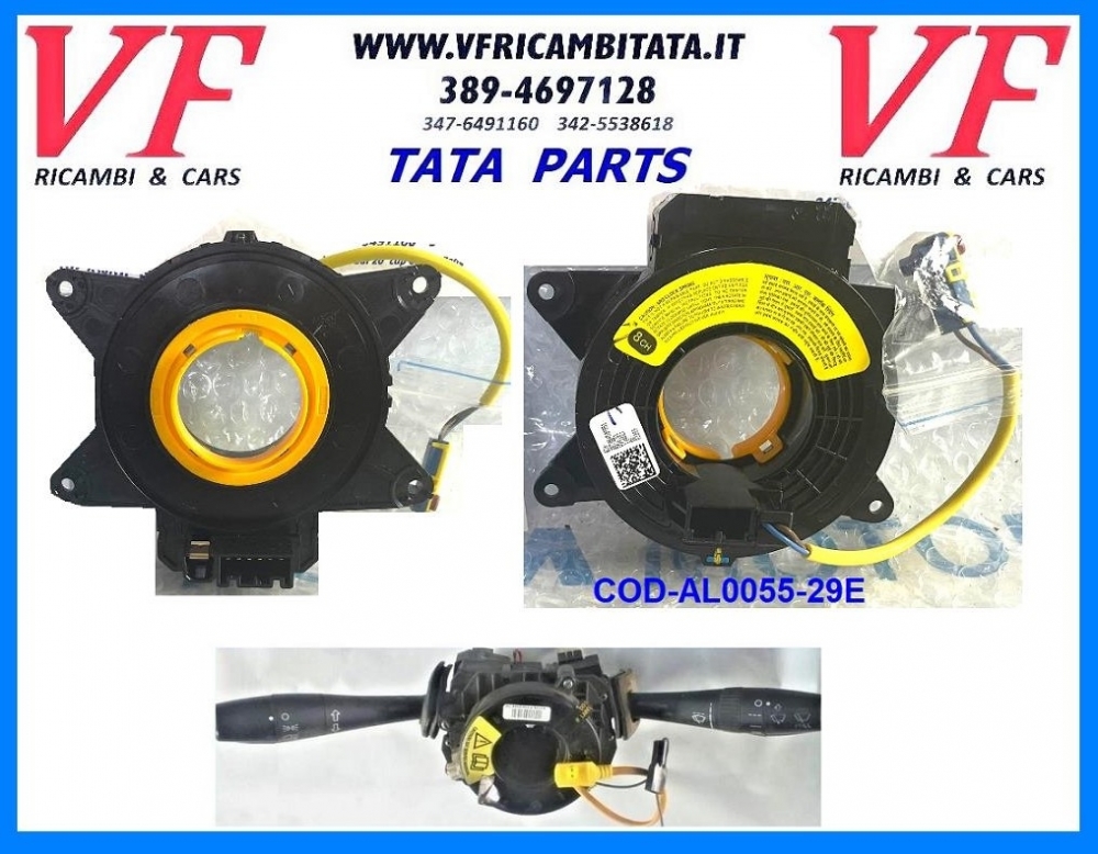 SAFARI - TELCOLINE - XENON : AIRBAG VOLANTE - CAVO MOLLA SPIRALATO SRS - COD-AL0055-29E