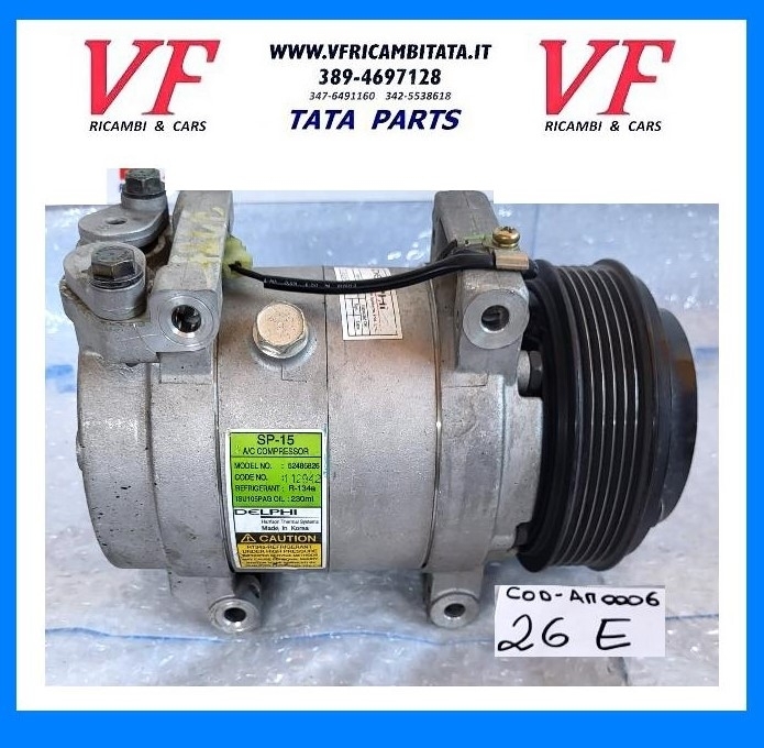 SAFARI - TELCOLINE - XENON : COMPRESSORE A/C - COD-AE0010-26E