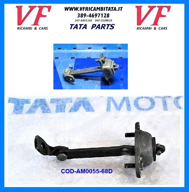SAFARI - TELCOLINE - XENON : PORTIERA - TIRANTE FINE CORSA - COD-U0021-13E-TRV180