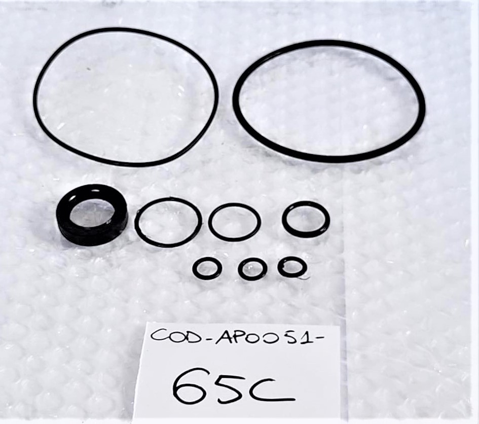 SAFARI - TELCOLINE - XENON : SCATOLA STERZO - MOD. INDIA - KIT GOMMINI - COD-AP0051-65C