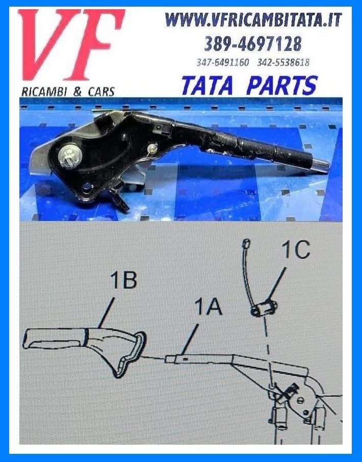 TATA ARIA - FRENO A MANO - LEVA - COD-VSF0054-REV