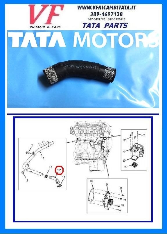 TATA ARIA : MANICOTTO DA ADATTATORE TERMOSTATO - COD-B0089-6A