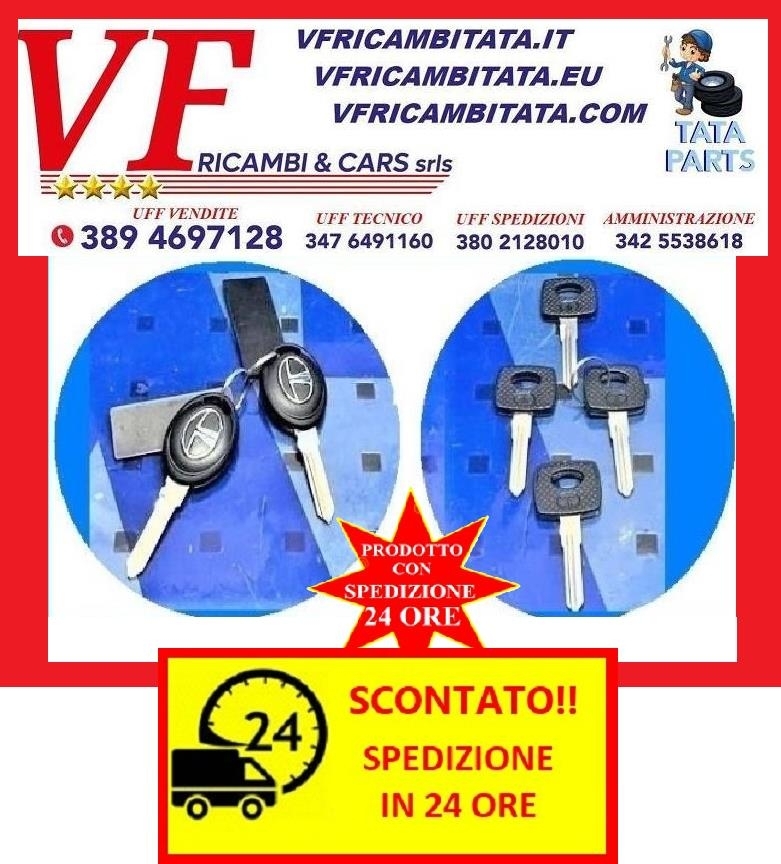 SAFARI - TELCOLINE - XENON : CHIUSURA CENTRALIZZATA - CHIAVE GREZZA - COD-P0085-TRV283 - COD-H0020-TRV283 - RICAMBIO CON SPEDIZIONE IN 24 ORE