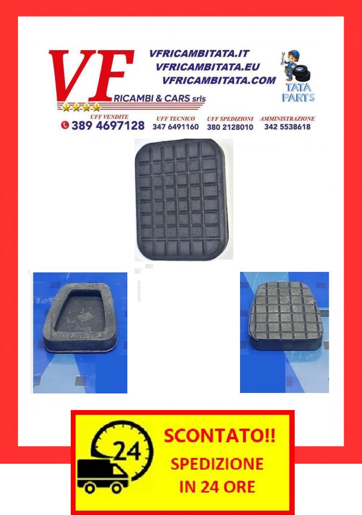 SAFARI - TELCOLINE - XENON : COPRIPEDALE COD-Q0012-TRV263 COD-U0078-44B - RICAMBIO IN OFFERTA SPEDIZIONE IN 24 ORE
