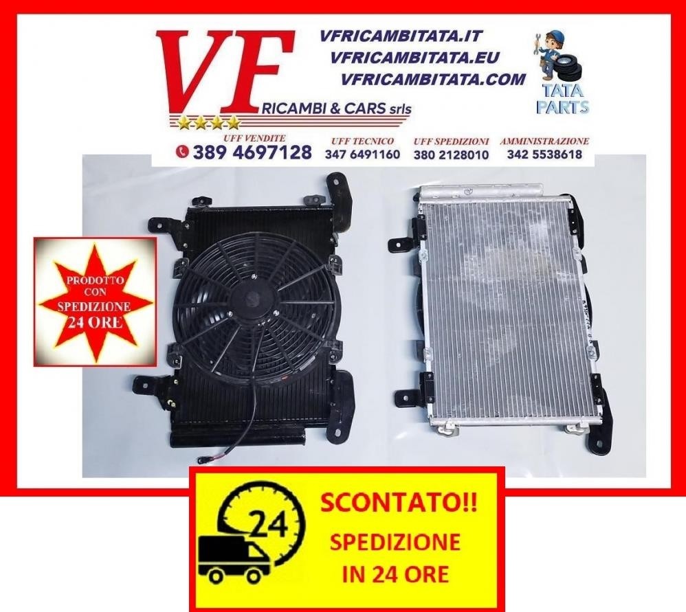 SAFARI - TELCOLINE - XENON : RADIATORE A/C - COD-H0070-BERTPED3-TRVDIV