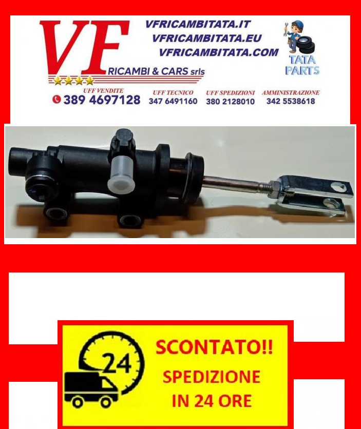 SAFARI - TELCOLINE - XENON : POMPA FRIZIONE PRIMARIA 2.2 DICOR - COD-G0051-40B - RICAMBIO IN OFFERTA CON SPEDIZIONE IN 24 ORE