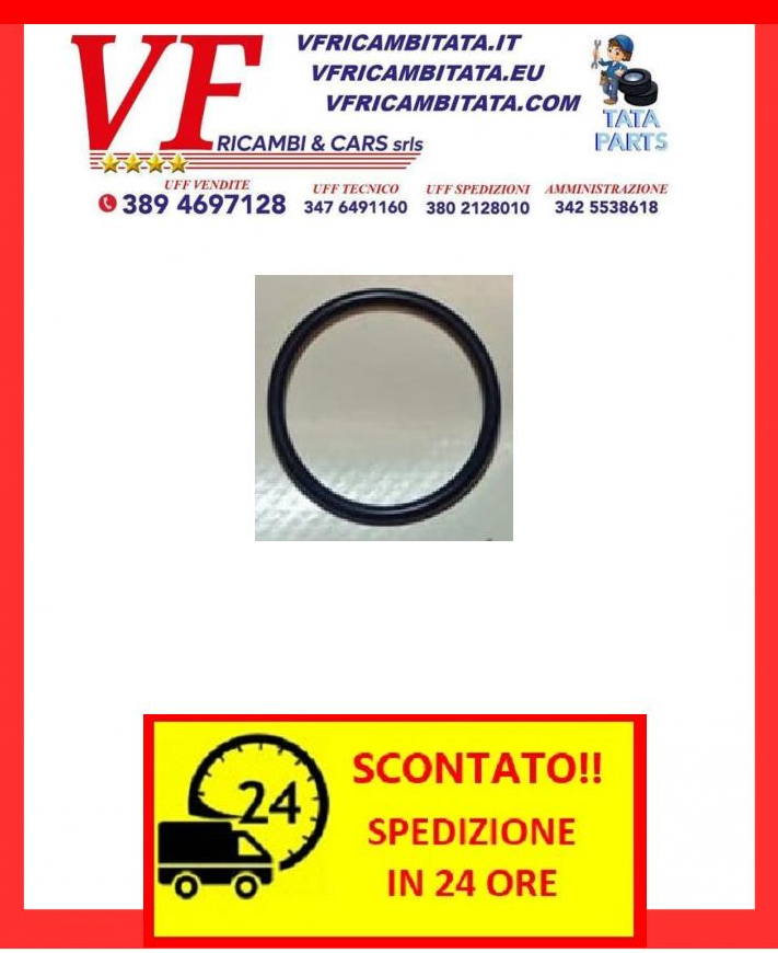 SAFARI - TELCOLINE - XENON : POMPA DEL VUOTO - O'RING PICCOLO - COD-AM0008 / TRV4  - RICAMBIO IN OFFERTA CON SPEDIZIONE IN 24 ORE