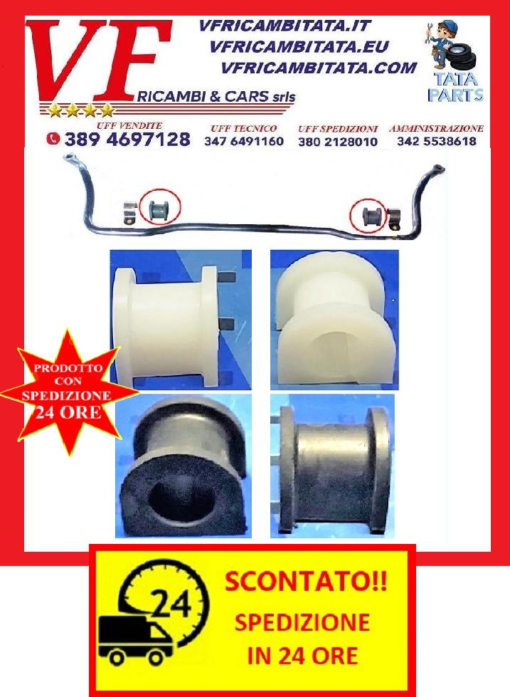 SAFARI - TELCOLINE - XENON : BARRA STABILIZZATRICE - BOCCOLE SILENT - COD-T0031-TRV14