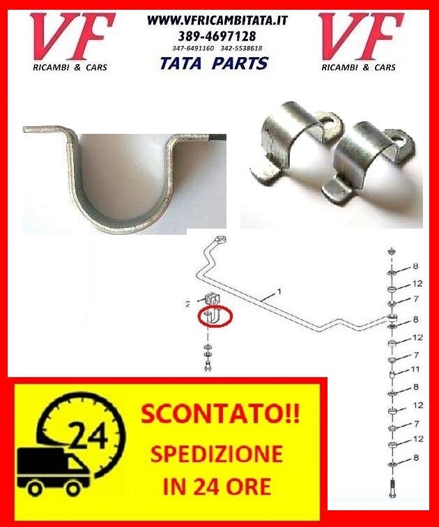 SAFARI - TELCOLINE - XENON : BARRA STABILIZZATRICE - STAFFE PER BOCCOLE SILENT - COD-T0033-42B-TRV274 - PRODOTTO IN OFFERTA CON SPEDIZIONE IN 24 ORE