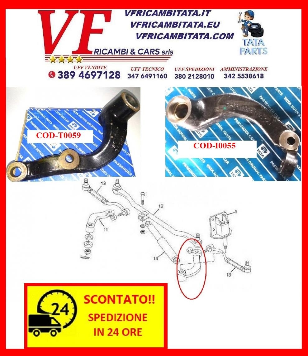 SAFARI - TELCOLINE - XENON : PIASTRA RINVIO STERZO - BRACCETTO DI RINVIO - COD-I0031-TRV5 COD-T0056-15B COD-T0059-15B-TRV5 - RICAMBIO CON SPEDIZIONE IN 24 ORE