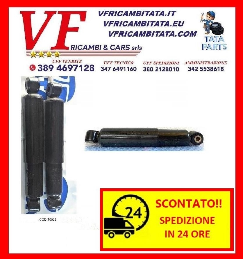 SAFARI - TELCOLINE - XENON : AMMORTIZZATORE - COD-T0028-19E - RICAMBIO IN OFFERTA CON SPEDIZIONE IN 24 ORE (SUL NUOVO)