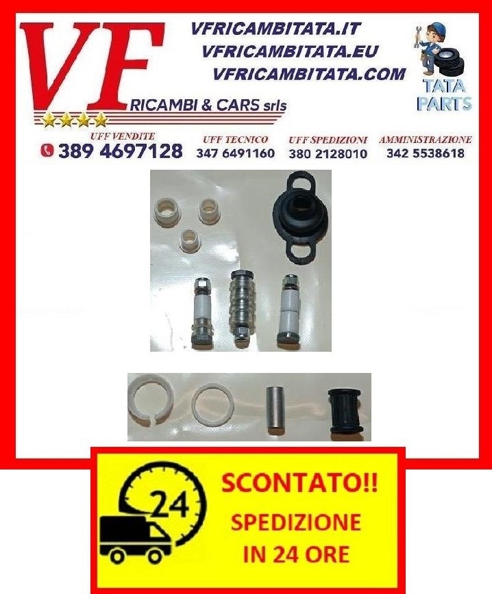 INDICA - INDIGO : BOCCOLE LEVERAGGIO - KIT REVISIONE - COD-S0068-19B - RICAMBIO IN OFFERTA CON SPEDIZIONE IN 24 ORE