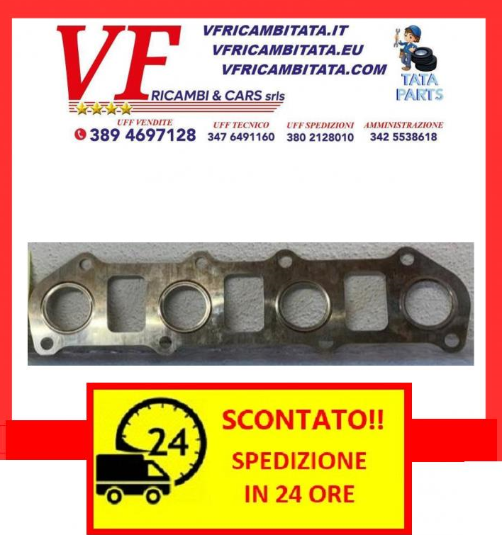 INDICA - INDIGO : GUARNIZIONE SCARICO - COD-F0056-TRV243 - RICAMBIO IN OFFERTA CON SPEDIZIONE IN 24 ORE