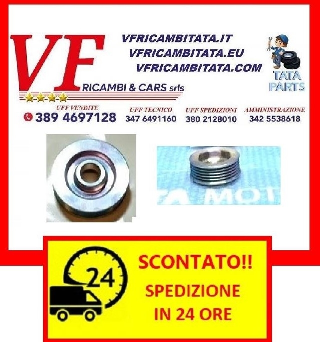 INDICA - INDIGO : ALTERNATORE - PULEGGIA, CURSORE, REGOLATORE SERIE MODIFICA - COD-E0004-7C-TRV57 - RICAMBIO IN OFFERTA SPEDIZIONE IN 24 ORE