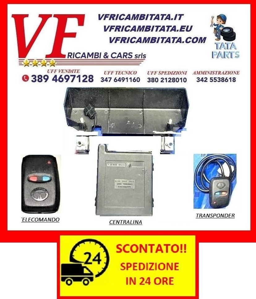 INDICA - INDIGO : CENTRALINA IMMOBILIZER KIT - COD-V0019-25A - RICAMBIO IN OFFERTA CON SPEDIZIONE IN 24 ORE